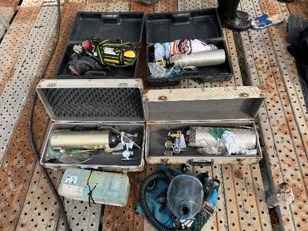 沙崙油庫5萬公秉重油清洗