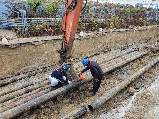 各式管線清理及無火花切管拆除