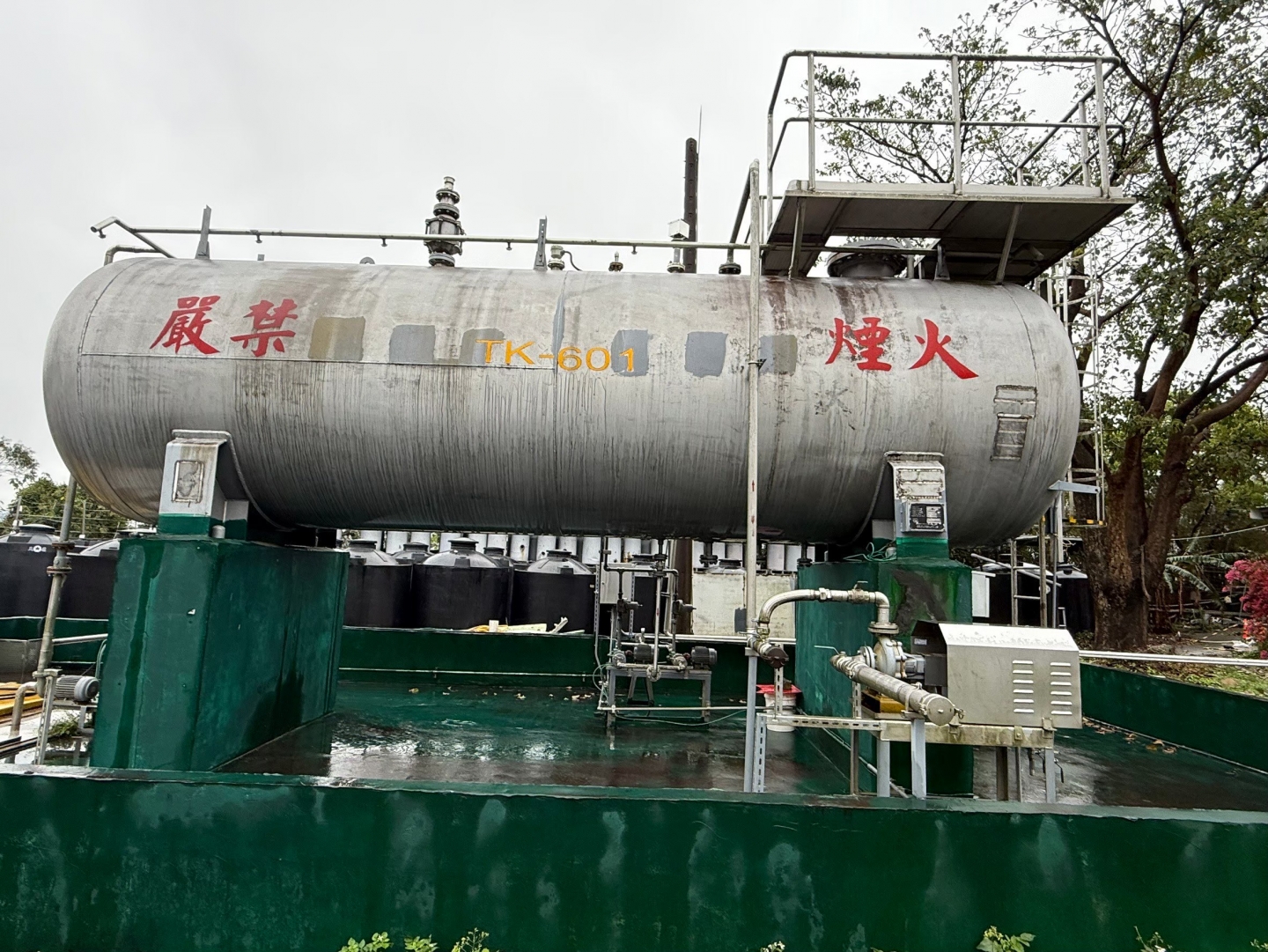 龍潭國家原子能科技研究院儲槽清洗/槽體檢測