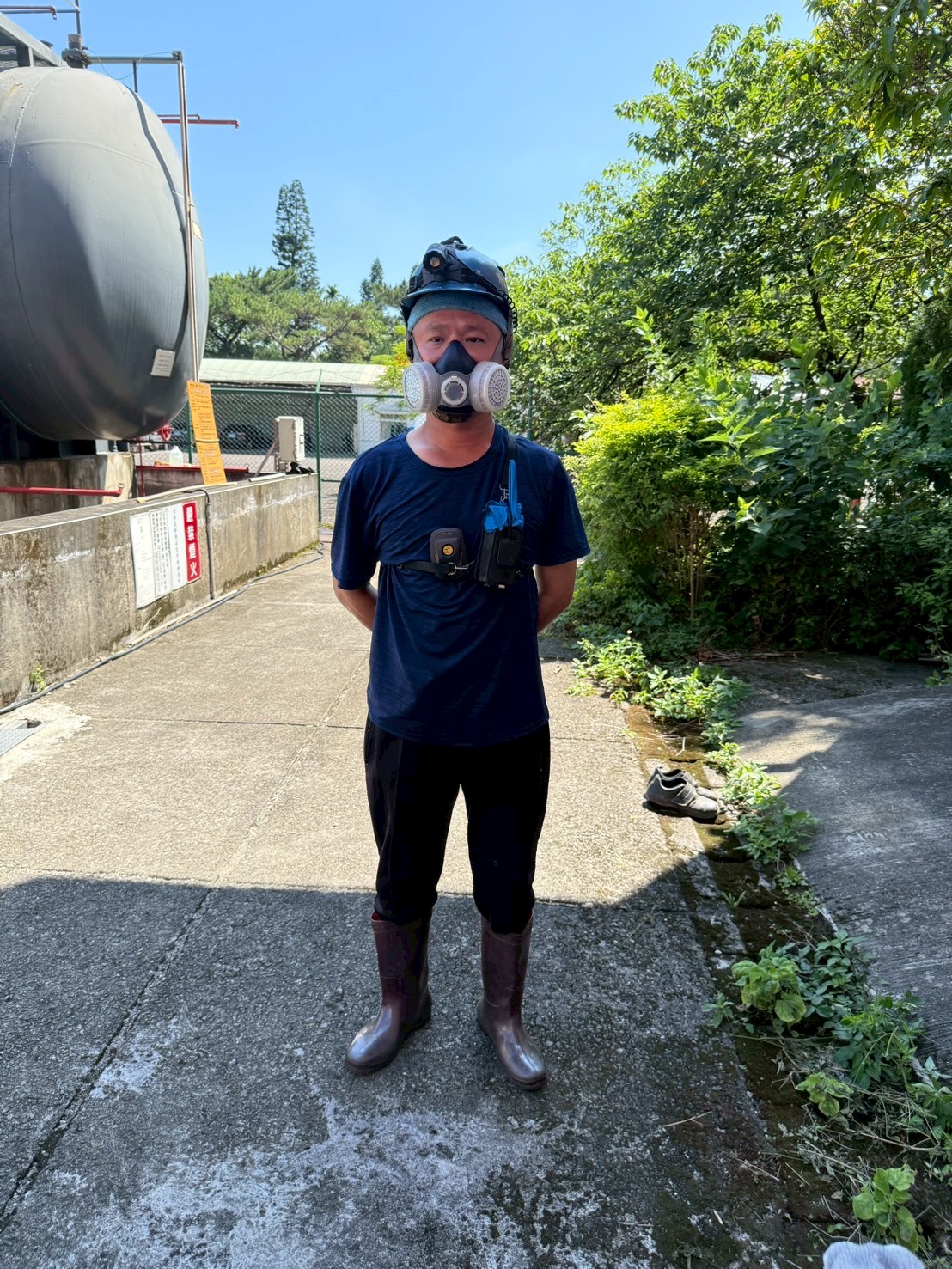 龍潭國家原子能科技研究院儲槽清洗/槽體檢測