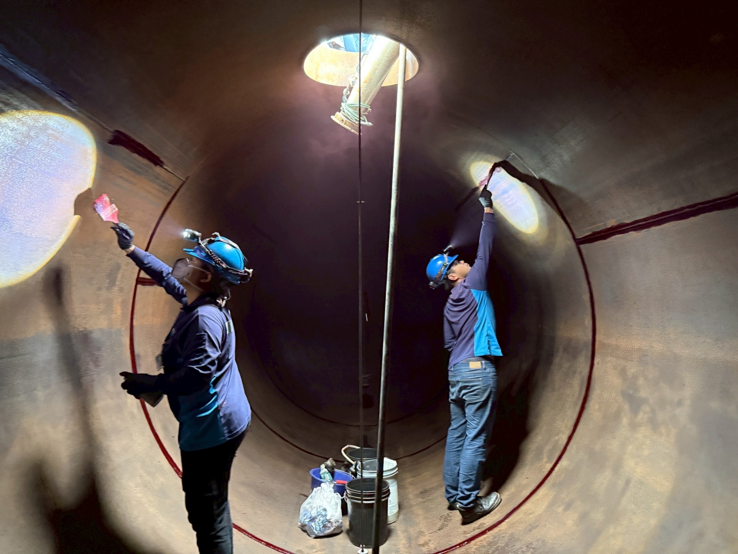 龍潭國家原子能科技研究院儲槽清洗/槽體檢測