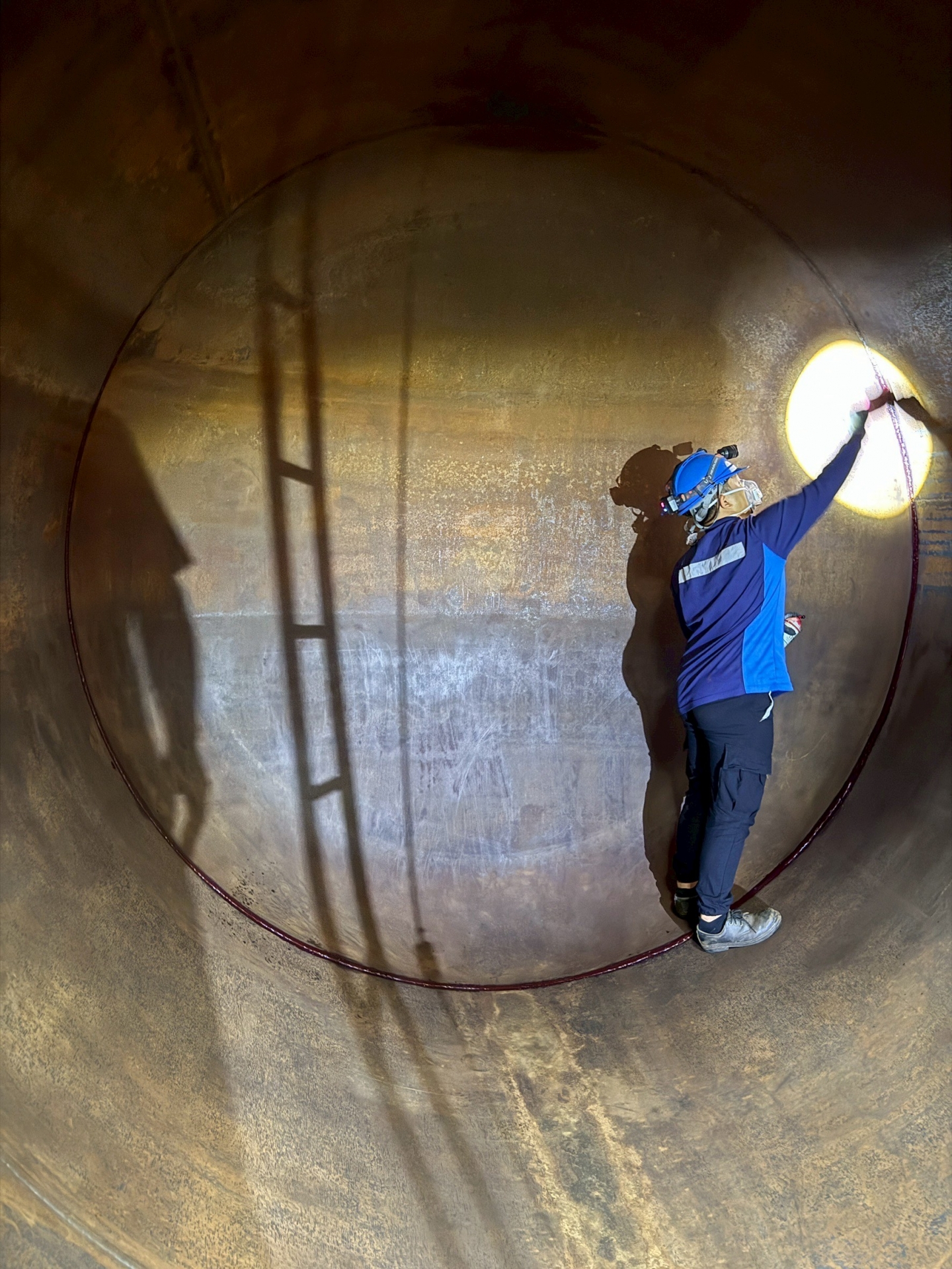 龍潭國家原子能科技研究院儲槽清洗/槽體檢測